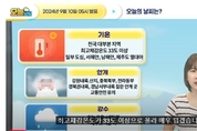 [오늘날씨] 전국 대부분 덥겠고, 제주도 가끔 비 (9월 10일 5시 기준)