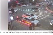 [채널A 단독] 문다혜 사고 전 CCTV 보니…우회전 차로에서 깜빡이 켜고 좌회전