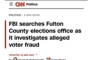【충격 특보】FBI 美조지아주 풀턴 카운티 선관위 압수수색 ... 2020 대선 기록물 700상자 옮겨 '부정선거' 발칵